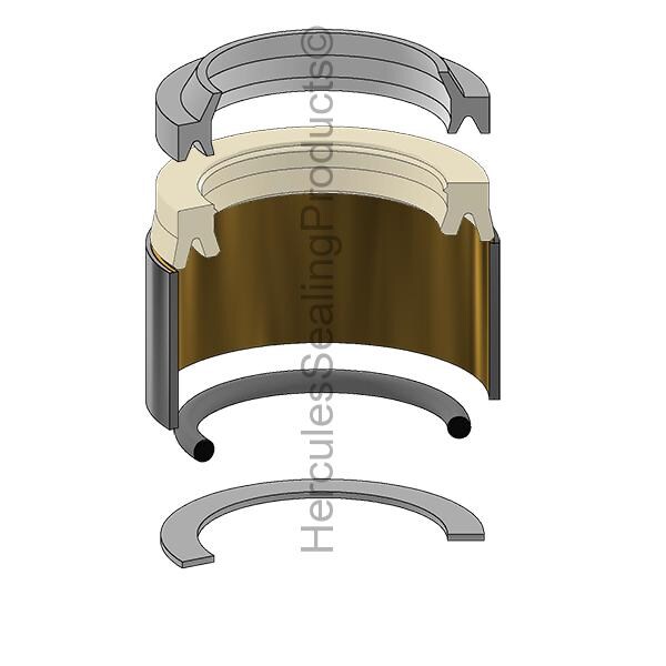 Vickers - After Market Parts Hydraulic Cylinder Repair Kit- RK-I-U-1-2.000 6533N-NZM - main